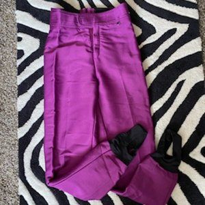 Purple vintage ski pants